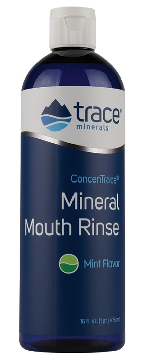 Trace Minerals - ConcenTrace Mineral Munskölj, Mint - 473 ml | Vitaminer och MineralerHälsokostSkönhet | Apoteka