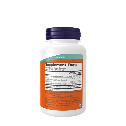 NOW - Coral Calcium Plus, kapslar - Bild 2