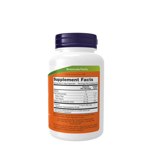 NOW - Tranbär 700 mg + Vitamin C - Bild 2