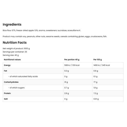 Creamy Apple - 1000g
