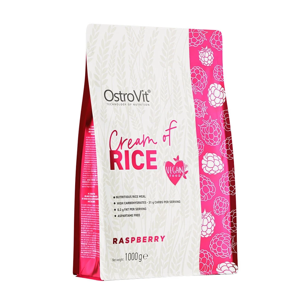OstroVit - Risgröt med Hallonsmak, 1000g | Hälsokost | Apoteka