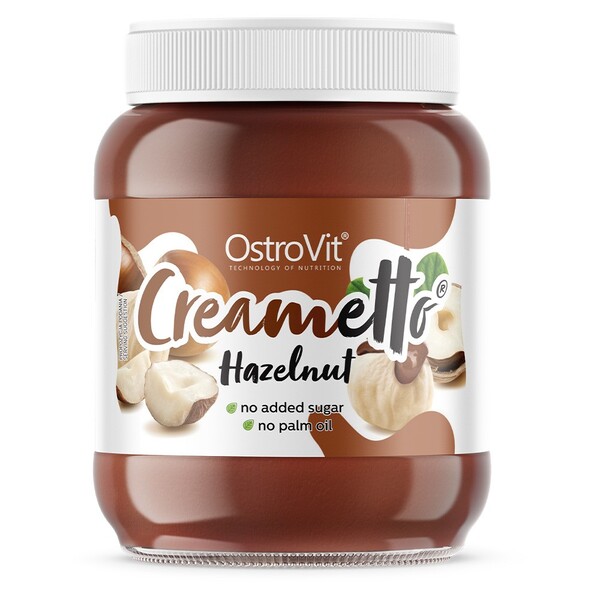 OstroVit - Creametto Hasselnöt, 350g | Nya produkterNötsmör | Apoteka