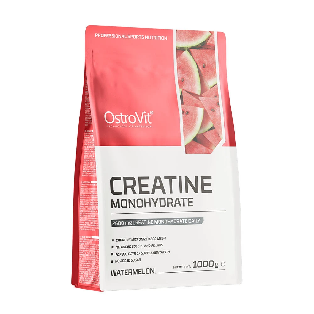 OstroVit - Kreatinmonohydrat, Vattenmelon - 1000g | HälsokostKreatintillskottKreatinmonohydrat | Apoteka
