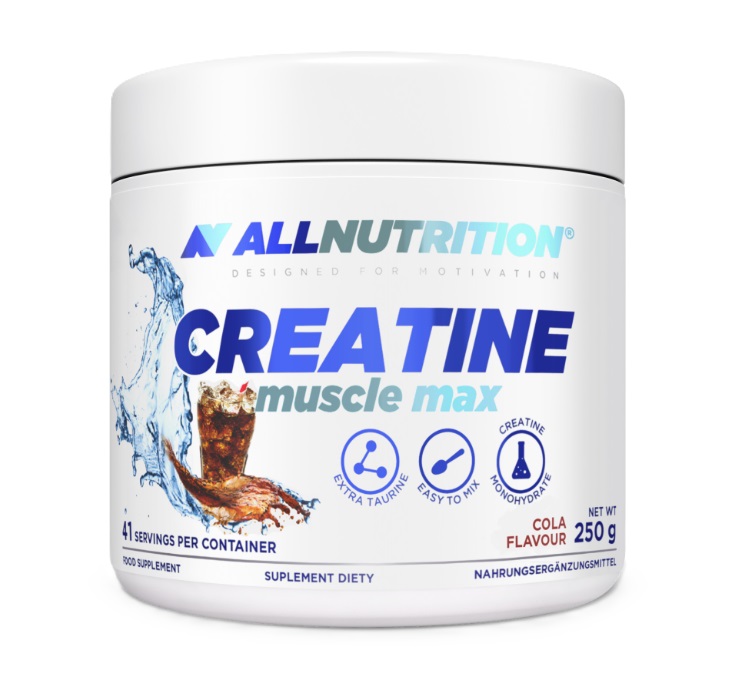 Allnutrition - Creatine Muscle Max, Cola, 250g | HälsokostKreatintillskottKreatinmonohydratFitness och träning | Apoteka