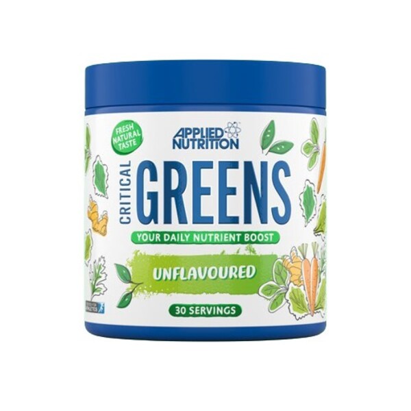 Applied Nutrition - Critical Greens, Osmaksatt, 150g | Veganska produkterHälsa och välbefinnandeHälsokostSpirulina | Apoteka