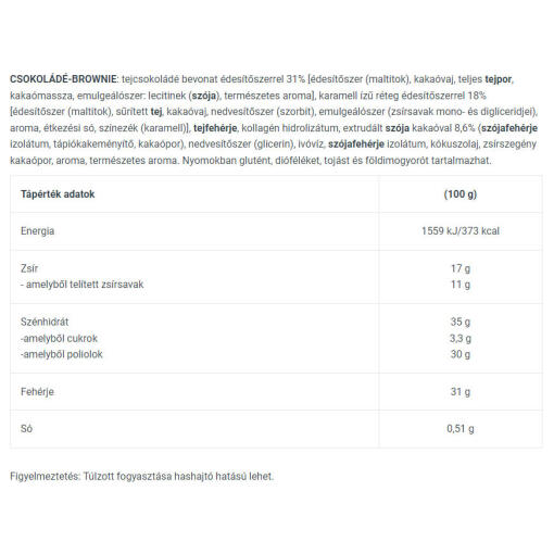BioTechUSA - Crush Bar, Chokladbrownie, 12 x 64g - Bild 6