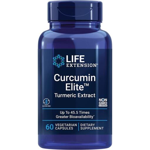 Life Extension - Curcumin Elite Gurkmejaextrakt, 60 kapslar - Bild 2