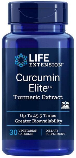 Life Extension - Curcumin Elite Gurkmejaextrakt, 60 kapslar | Hälsa och välbefinnandeAntioxidanterHälsokostUrinvägshälsaGurkmeja | Apoteka