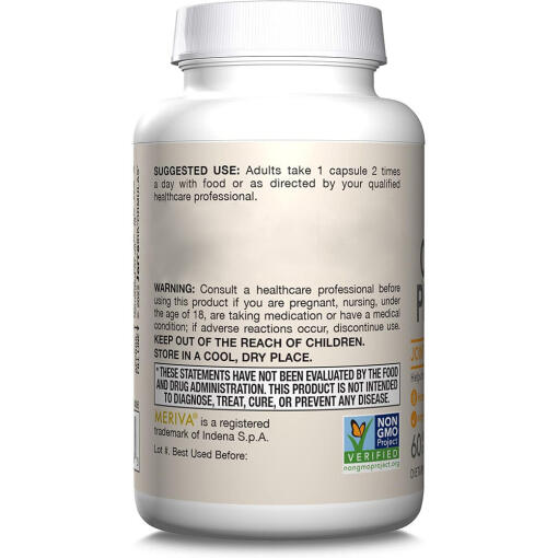 Jarrow Formulas - Curcumin Phytosome (Meriva), 500 mg - 60 vegetabiliska kapslar - Bild 4