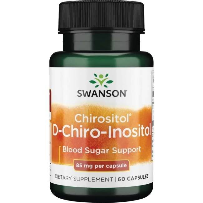 Swanson - D-Chiro-Inositol, 85 mg - 60 kapslar | Vitaminer och MineralerHälsa och välbefinnandeAntioxidanterHälsokost | Apoteka
