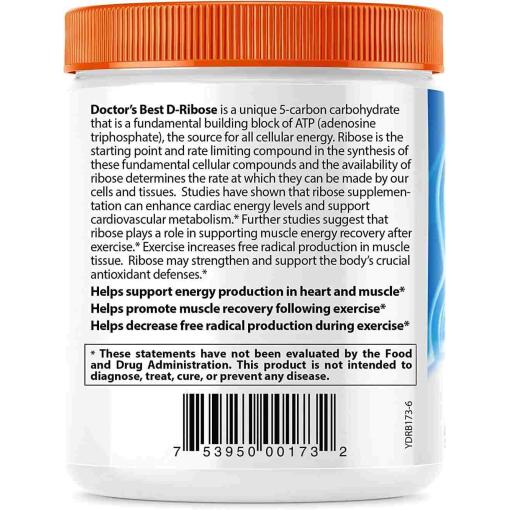 Doctor's Best - D-Ribose, Pulver - 250g - Bild 4