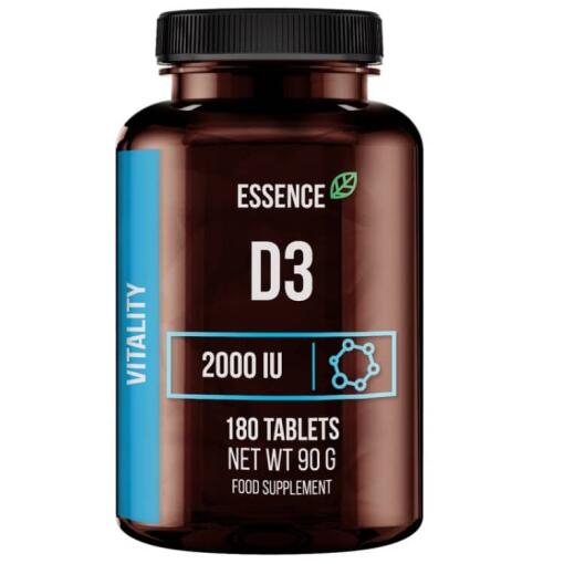 D3 2000 IU - 180 tabletter