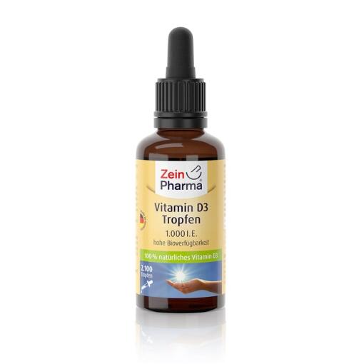 Zein Pharma - D3-vitamindroppar, 1000 IE - 50 ml - Bild 3