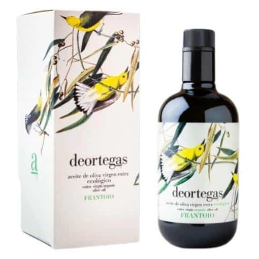 DEORTEGAS Bio oliwa z oliwek Frantoio - nierafinowana (500 ml)