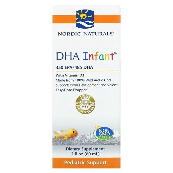 Nordic Naturals - DHA Spädbarn, 60 ml | HälsokostBarns hälsaOmega & Näringsoljor | Apoteka