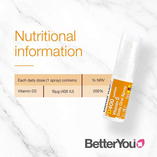 BetterYou - DLux Junior Dagligt Vitamin D Munsspray, 15 ml - Bild 2