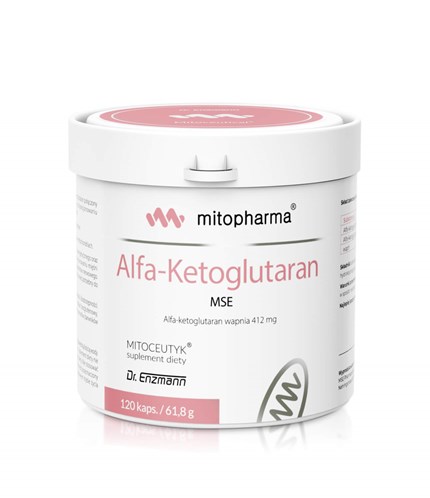 Dr. Enzmann MSE - Alpha-Ketoglutarate, 120 kapslar | Vitaminer och MineralerVissa mineralerL-lysin | Apoteka