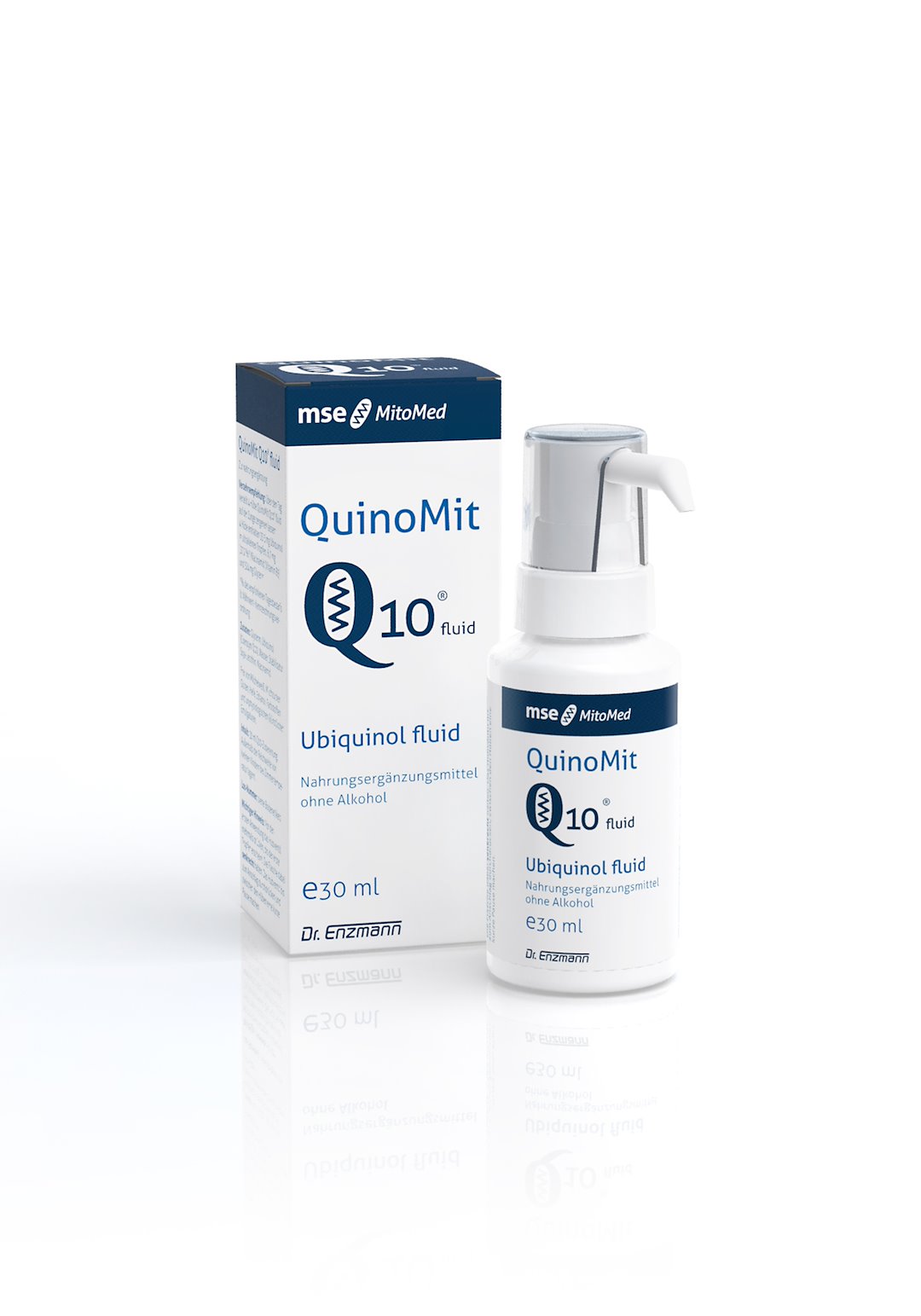 Dr. Enzmann MSE - QuinoMit Q10 Fluid, 30 ml | Vitaminer och MineralerNiacinVitamin BKoenzym Q10 | Apoteka