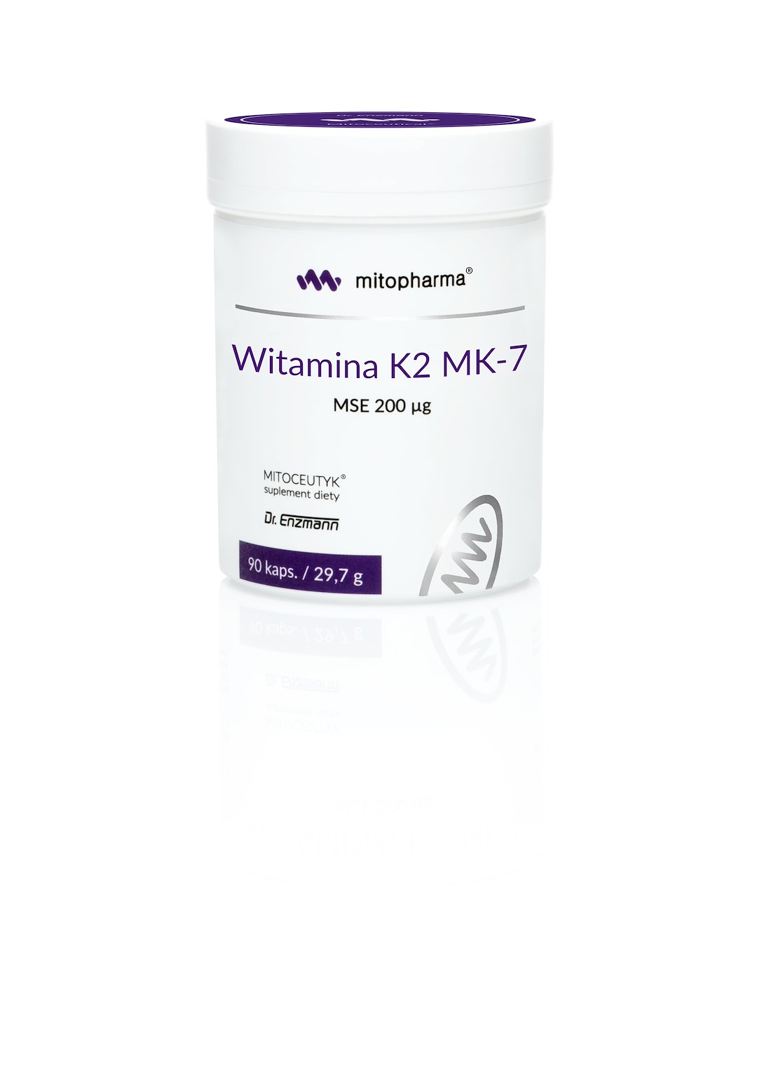 Dr. Enzmann MSE - Vitamin K2 MK7, 90 kapslar | Vitaminer och MineralerVissa vitaminerK-vitamin | Apoteka