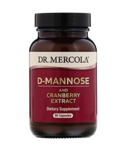DR. MERCOLA D-mannoza with cranberry (60 caps)