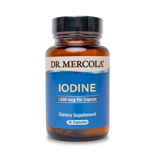 Dr. Mercola - Jod, 1,5 mg, 30 kapslar | Vitaminer och MineralerJod | Apoteka