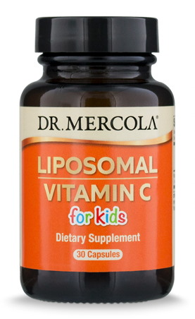 Dr. Mercola - Liposomal Vitamin C för Barn, 30 kapslar | Vitaminer och MineralerVissa vitaminerKollagenBarns hälsaVitamin C | Apoteka