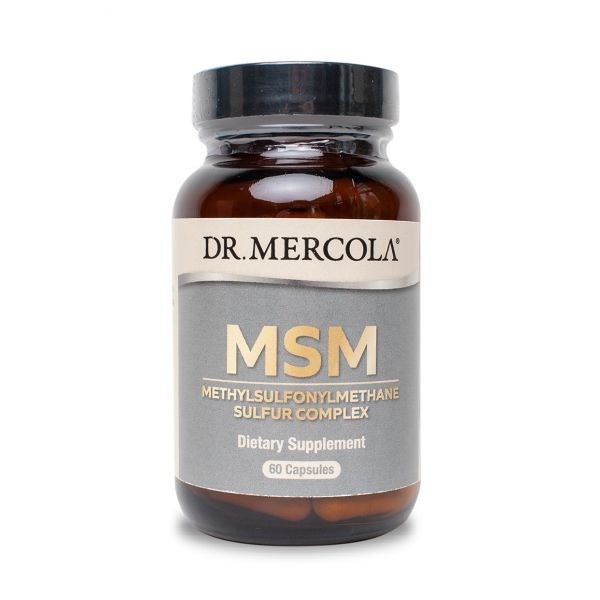 Dr. Mercola - MSM Svavelkomplex, 60 kapslar | Vitaminer och MineralerVissa mineralerAlfa-liponsyraMSM | Apoteka