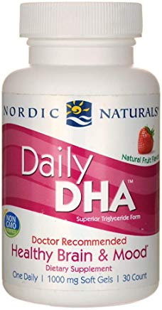 Daglig DHA, jordgubbssmak - 30 mjuka kapslar | Vitaminer och MineralerOmegas - EFA - CLA - oljorOmega och fiskoljaHälsokostOmega & Näringsoljor | Apoteka