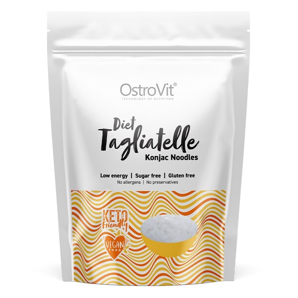 OstroVit - Diet Tagliatelle Konjac Nudlar, 400g | Nya produkterViktkontrollHälsokost | Apoteka