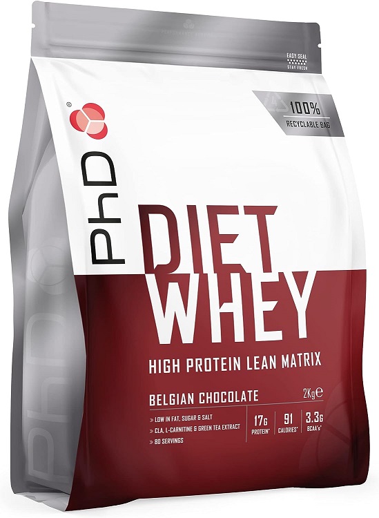 PhD - Diet Whey, Belgisk Choklad, 2000g | Hälsa och välbefinnandeHälsokostProteinerKostproteinProteinmatrisVassleproteinGainers och kolhydraterFitness och träningNötköttsprotein | Apoteka
