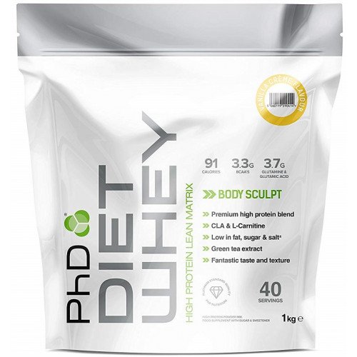 PhD - Diet Whey, hallon och vit choklad, 2000g | Hälsa och välbefinnandeHälsokostProteinerKostproteinVassleproteinFitness och träningNötköttsprotein | Apoteka