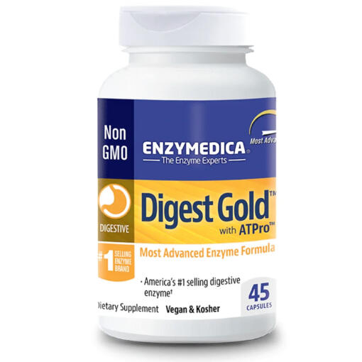Enzymedica - Digest Gold med ATPro, 45 kapslar - Bild 2