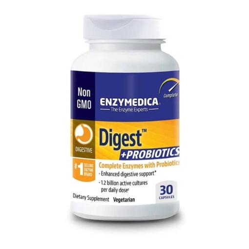 Digest + Probiotika - 30 kapsler