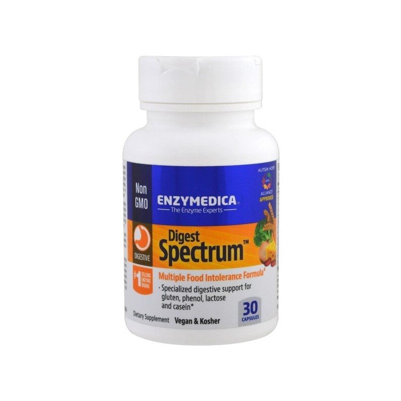 Enzymedica - Digest Spectrum, 30 kapslar | Vitaminer och MineralerVeganska produkterHälsa och välbefinnandeHälsokostEnzymer | Apoteka