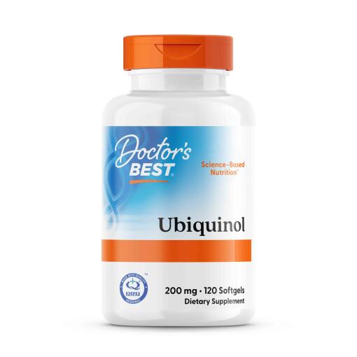Doctor's Best - Ubiquinol med Kaneka, 200 mg, 120 mjuka kapslar - Bild 2
