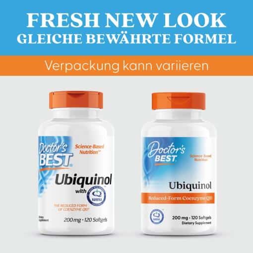 Doctor's Best - Ubiquinol med Kaneka, 200 mg, 120 mjuka kapslar - Bild 5