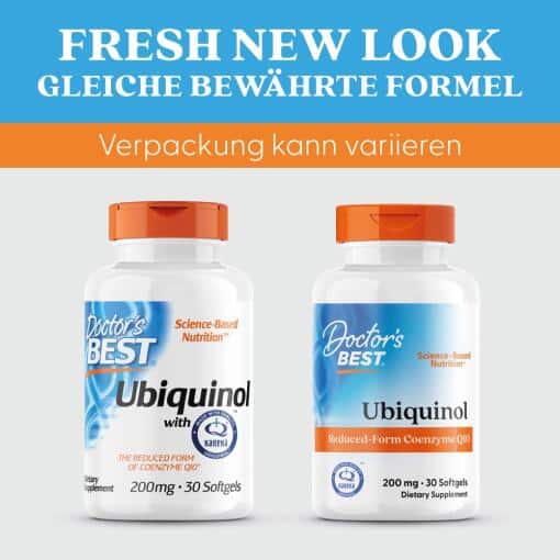 Doctor's Best - Ubiquinol med Kaneka, 200 mg, 30 mjuka kapslar - Bild 5