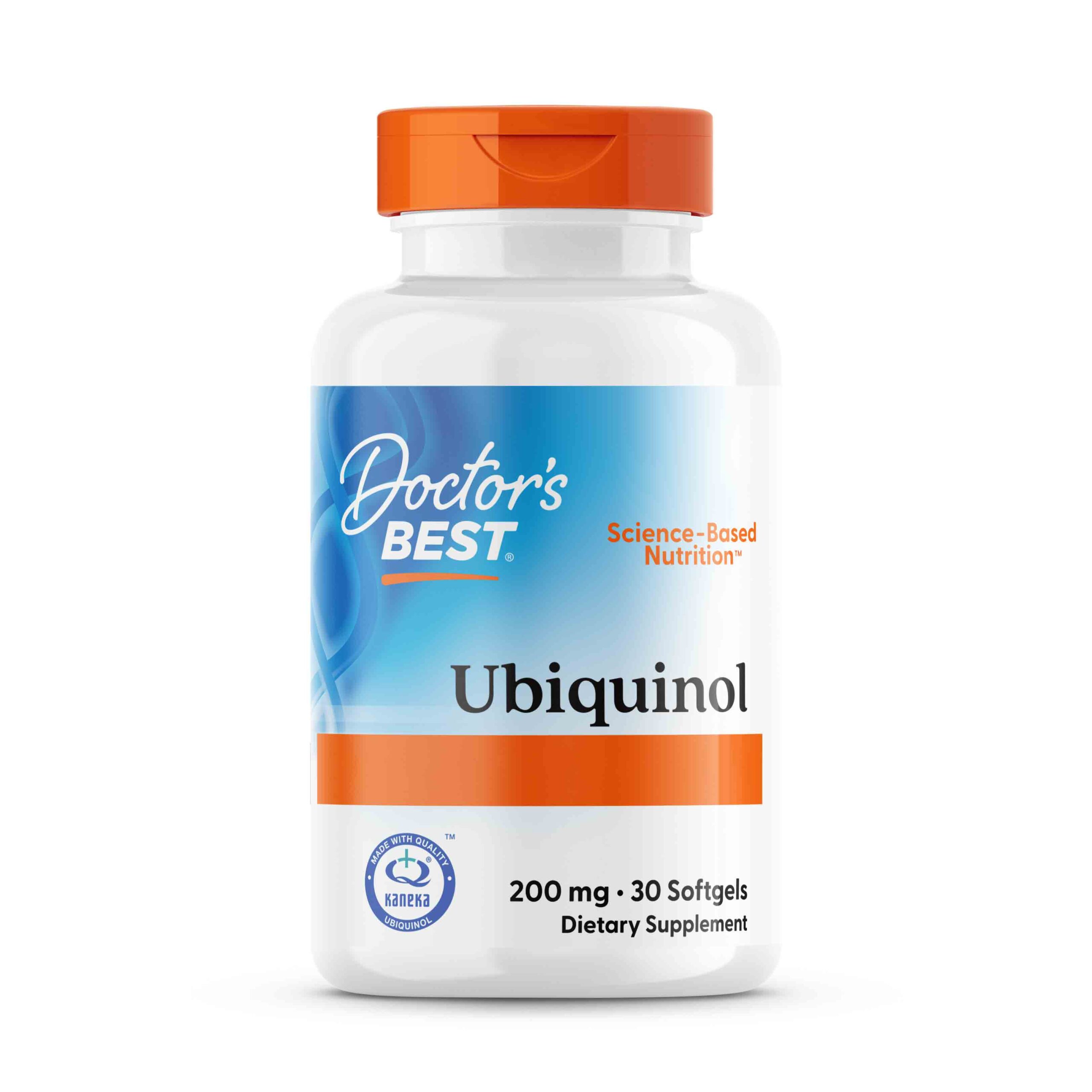 Doctors Best - Ubiquinol med Kaneka, 200 mg, 30 mjuka kapslar | HälsokostCoQ10Koenzym Q10 | Apoteka