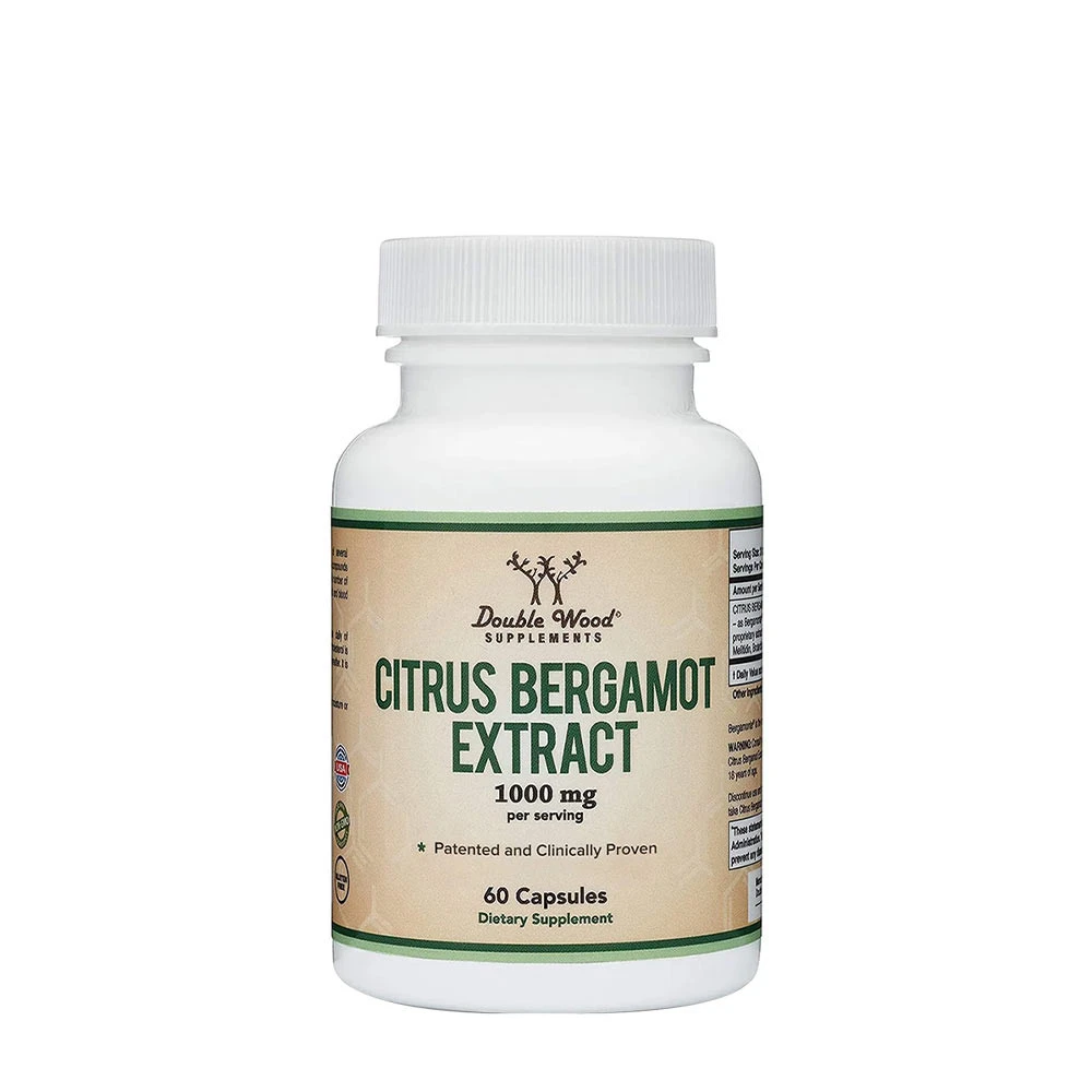 Double Wood Supplements - Citrusextrakt av Bergamott (60 kapslar) | Vitaminer och MineralerHälsa och välbefinnandeHälsokostBiohacking | Apoteka