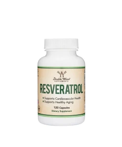 Double Wood Supplements Resveratrol (120 Capsules)