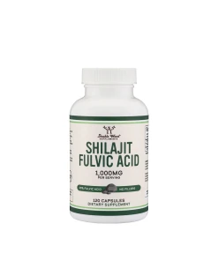 Double Wood Supplements Shilajit Resin (120 Capsules)