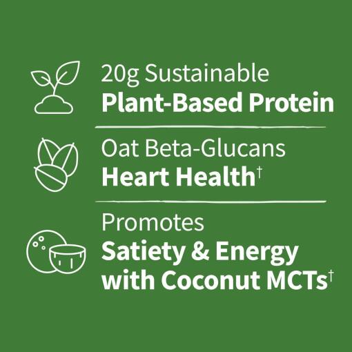 Garden of Life - Dr. Formulated MD Protein Hållbart Växtbaserat Pulver, Rik Choklad - 882g - Bild 5