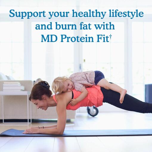 Garden of Life Dr. Formulated MD Protein FIT – Hållbart Växtbaserat Proteinpulver, Krämig Vanilj – 605 g - Bild 6