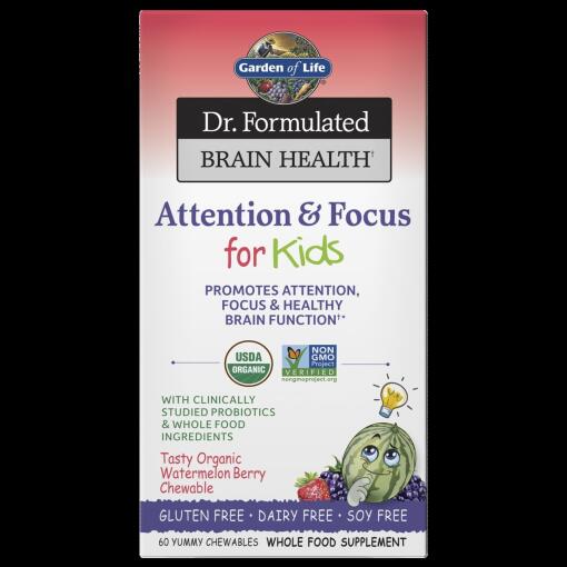 Dr. Formulated Opmærksomhed & Fokus for Børn
