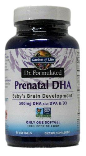 Garden of Life - Dr. Formulated Prenatal DHA, 30 kapslar | Vitaminer och MineralerHälsa och välbefinnandeOmega och fiskoljaHälsokostBarns hälsaOmega & Näringsoljor | Apoteka