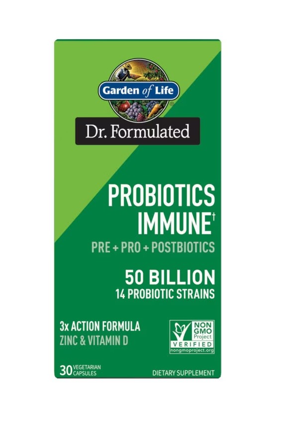 Dr. Formulated Probiotics Immune 50 Billion - 30 vcaps
