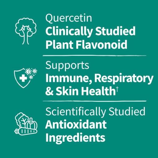 Garden of Life - Dr. Formulated Quercetin Immunförsvar, 500 mg - 30 vegetariska tabletter - Bild 6
