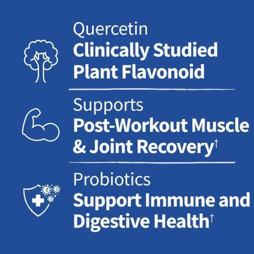 Garden of Life - Dr. Formulated Quercetin Recovery, 500 mg, 30 veganska tabletter - Bild 5