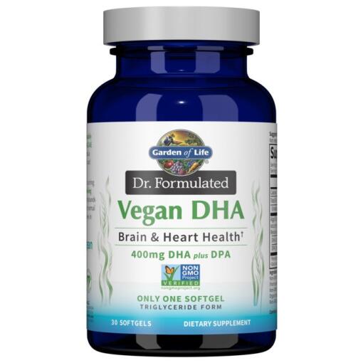Dr. Formulated Vegansk DHA - 30 bløde kapsler