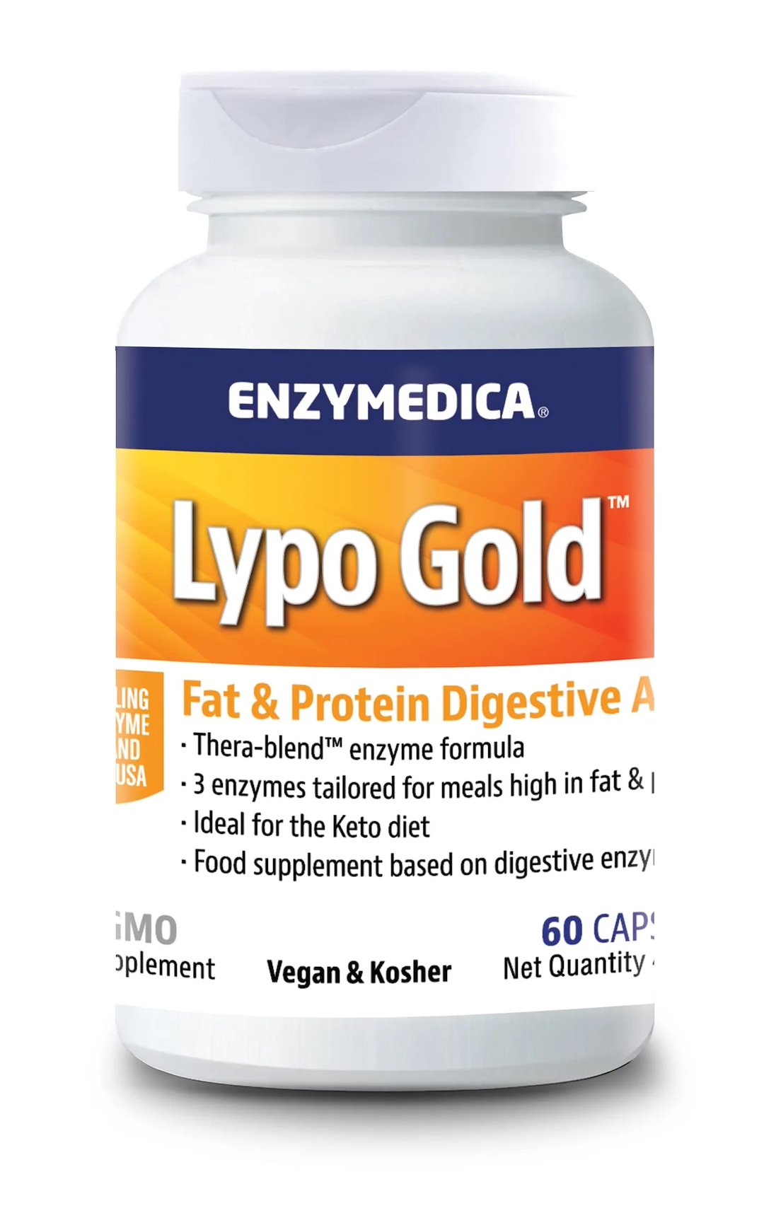 Enzymedica - Lypo Gold, 60 kapslar | Vitaminer och MineralerHälsokostMatsmältningshälsaEnzymer | Apoteka